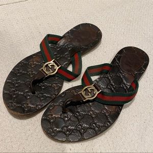 Gucci Thong Sandal size 8.5 - very worn